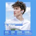 Bluetooth Ultrapods Earbuds, Aceflows ENC Noise Canceling Earbuds, HiFi Dual Stereo Microphone Mini in-Ear Earbuds Touch Control, LED Digital Display. 