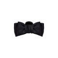 Fabric Bow Tie Hair Clip Bow Design Black Small Size Black Grab Clip Hair Clamp for Fashion Styling Women/Girls Casual Wear Hair Decoration. 