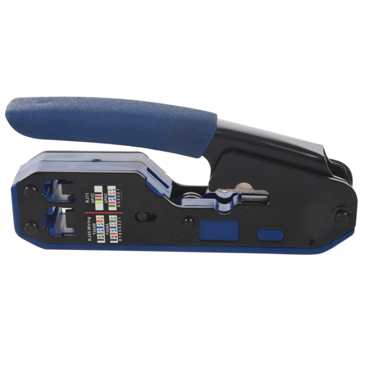 NCANRUI Rj45 Tool Network Crimper Cable Stripping Plier Stripper for Rj45 Cat6 Cat5E Cat5 Rj11 Rj12 Connector