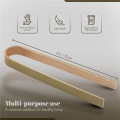 Wooden Tongs for Cooking 80Pcs Mini Toaster Tongs, Mini Bamboo Tongs for the Kitchen Planet-Friendly and Light Weight. 