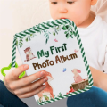 Photo Book for Children Growth Record Photo Book Bunny Growth Record. 