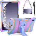 Tablet Cover For Samsung Galaxy Tab A9+11plus Case 2023 SM-X210 X215 X216 A9 8.7 SM-X110/X115 Soft Silicon Kids Stand Case capa. 