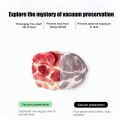 Handheld Vacuum Sealer Machine Portable USB Charging Cordless 2-in-1 Manual Handheld Vacuum Pump with 5pcs Sous Vide Bags for Food Storage and Preservation BPA-Free. 