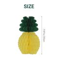 NAMUNY 12 Pack Pineapple Honeycomb Centerpieces Tissue Paper Pineapple 8 Inch Supplies Table Hanging Decoration Hawaiian Luau Birthday Wedding Home Favor. 