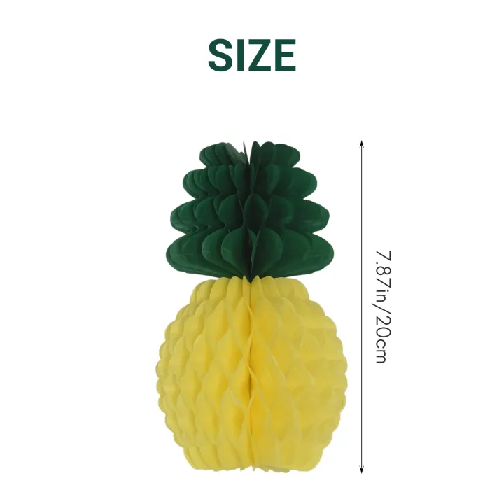 NAMUNY%2012%20Pack%20Pineapple%20Honeycomb%20Centerpieces%20Tissue%20Paper%20Pineapple%208%20Inch%20Supplies%20Table%20Hanging%20Decoration%20Hawaiian%20Luau%20Birthday%20Wedding%20Home%20Favor%20-%20Image%207
