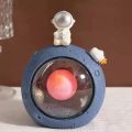 Cool Look Astronaut Inside Moon Lamp With Assorted Colors. 