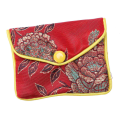 ZOROOM 120x Small Jewelry Box Jewelry Red Jewelry Bag Embroidered Silk Cloth Bag Coin Purse. 