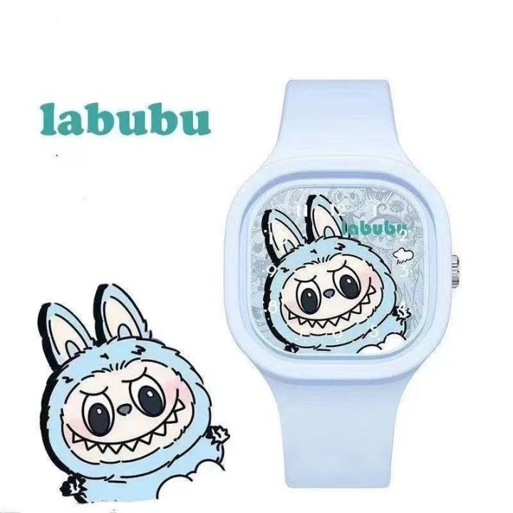 Children's Toy Watch labubu Cartoon Silicone Labubu Watch Children's ...