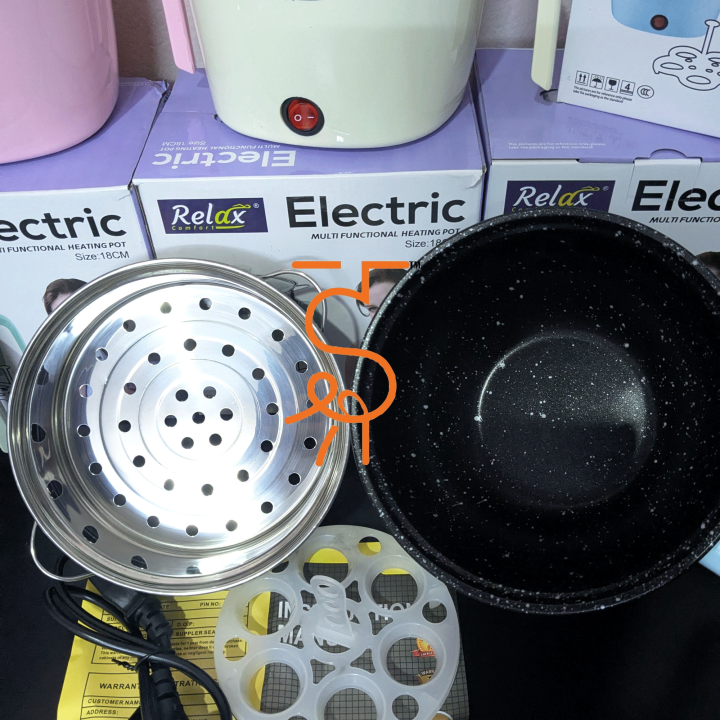 Relax%20-%201.8L%20Multi-Function%20Electric%20Cooker%20with%20Steamer%20%7C%20Double%20Layer%20Non-Stick%20Mini%20Rice%20Cooker,%20Hot%20Pot%20&%20Momo%20Maker%20%7C%20Rapid%20Noodle%20Maker%20600W%20Portable%20Cooking%20Pot%20-%20Image%207
