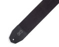 Levy's Leathers MRHC4-BLK Right Height Wide Cotton Guitar Strap - Black. 