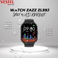 Vestel Zazz  ZL99J Smartwatch: 2.01" IPS Display | IP68 Waterproof | Black Color | BT calling | 100+ Sports mode | 7-8 days battery backup | Universal Compatibility. 
