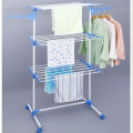 3 Layer Cloth Drying Stand Hanger Organizer Shelf Space. 