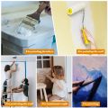 7Pcs Mini Foam 2 Inch Small Roller Paint Brush. 