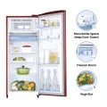 SAMSUNG RR20C20C2RH/IM 192 Litres Direct Cool Single Door Refrigerator Scarlet Red. 
