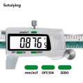Sutuiying ET50 150mm Stainless Steel Caliper Zero Setting 0.01mm High Precision Original 6-Inch Digital Caliper Thickness Gauge Fraction/MM/Inch. 