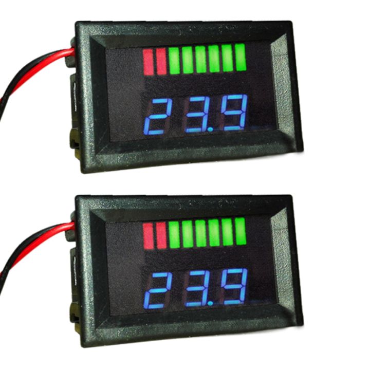 12V-84V Battery Power Display Meter for Lithium & Lead-Acid