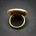 Pure Gold Ring With Panchadhatu Handle For Women. 