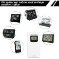 Temperature and humidity ensors digital meters meteorological tation accessories. 