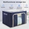 Foldable Multipurpose Breathable Clothes Storage Bag 66Ltrs. 