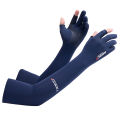 1 Pair Cooling Arm Sleeves Cover Men Sports Running UV Sun Protection Gloves Outdoor Fishing Cycling Driving Sleeves. 