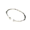 【New Arrivals】Mos Ubi Ring Bracelet Female Summer Ins Niche Design High-grade Sense Double-layer Love Silver Plated Bracelet. 