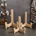 1Pcs Universal Home Decor Tea Cake Dish Storage Rack Decorative Display Stand Easel Plate Display Rack Display Holder. 