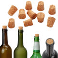 Oufeiton Durable Wooden Cork Stopper 10pcs Biodegradable Wooden Wine Bottle Stoppers Leakproof Reusable Corks for Good Sealing for Wine. 