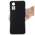 Case for Redmi Note 11 / Note 11s Liquid Silicone Cover Case Black. 