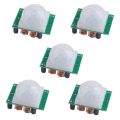 HC-SR501 PIR Sensor Infrared IR Body Motion Module for Arduino Raspberry Pi(Pack of 5Pcs). 