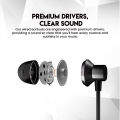 Fantech Earphone ES4 Linkbuds with 3.5mm Wired Connection. 