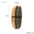 Difutagui It is essential to have amazing effects; dripping facial massage is necessary for using a bamboo Hot Selling Portable natural wild boar bristle beard comb for gentlemen to groom their beards and mustaches.. 