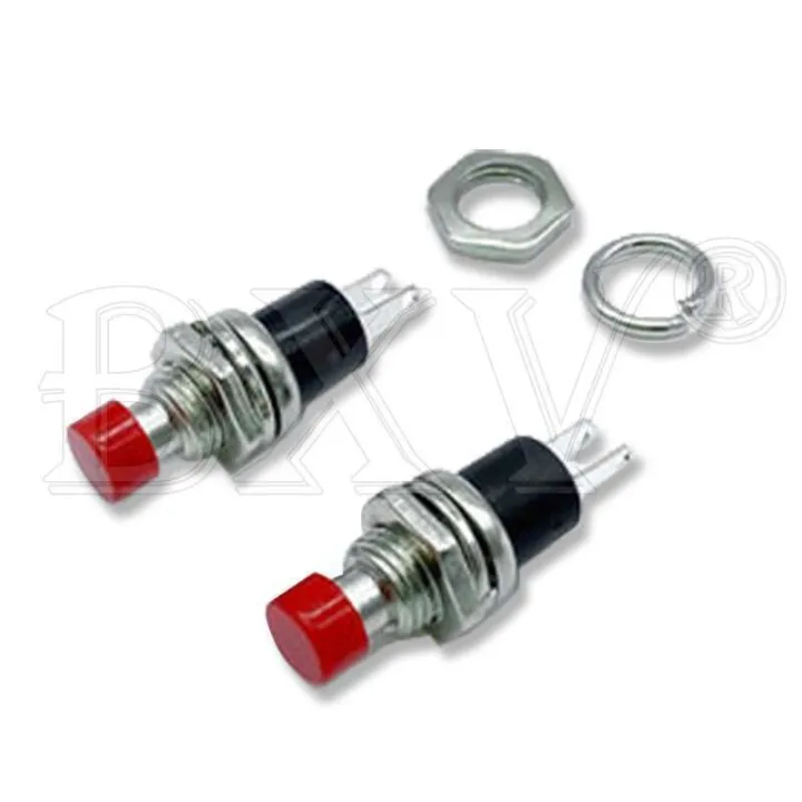 10PCS%207mm%20Momentary%20Button%20Switch%20PBS-110%20Red%20Black%20White%20Blue%20Yellow%20Green%20Normally%20Open%20No%20Lock%20Small%20Push%20Butto%20-%20Image%203