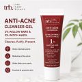 Trb. The Rare Blends Anti-Acne Cleanser Gel Enriched with 2% Willow Bark & 2% Witch Hazel & 1% Salicylic Acid BHA - 10g. 