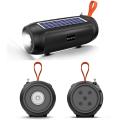 Portable Bluetooth Speaker Wireless Bass Subwoofer Outdoor Sound Box High Volume Loundspeaker with Flashlight Support FM Radio. 