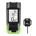 JAERBEE 3 in 1 Bike Light Lamp Cycling Bicycle Computer 120DB Bike Horn Bells Front Flashlight -Road Bike Speedometer Blue. 