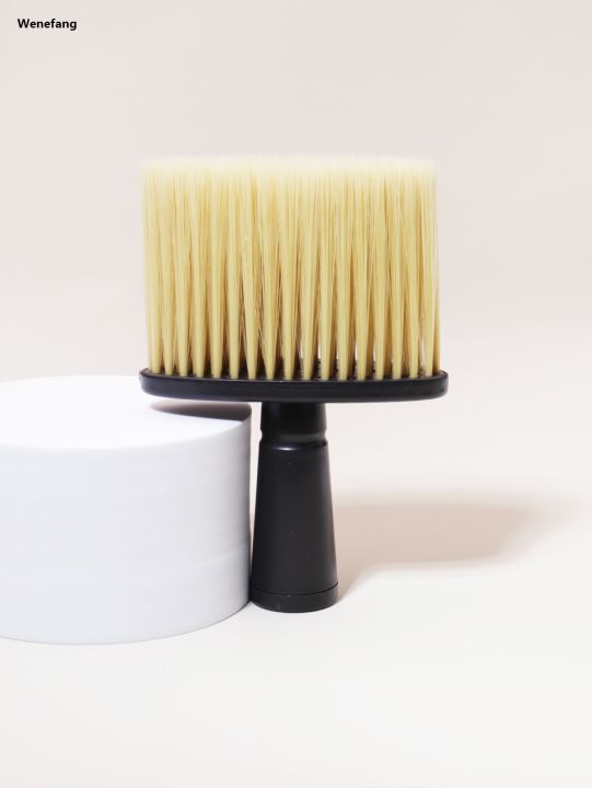 Wenefang 1PCS Salon Barber Soft Neck and Face Dust Collector Cleaning Original Hair Brush Cleaning Accessories Sweeping and Combing Tools