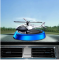 Solar Powered Car Dashboard Perfume/Helicopter Designed [ Multicolor]. 