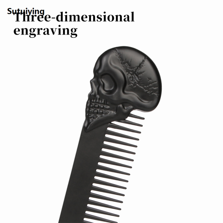 Sutuiying%201Pc%20Men's%20Beard%20Brush%20Stylish%20Design%20Retro%20Hairdressing%20Portable%202025%20New%20Tool%20Metal%20Professional%20Styling%20Comb%20for%20Home%20Beauty%20Salon%20-%20Image%203