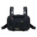 New Nylon Fishing Chest Bag Climbing Wear-resistant Cool Backpack Adjustable Waterproof Vest Bag Men/women. 