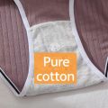 Panty Underwear Girls Women Ladies Teenagers Pregnant Women Panties Underwear Pure Cotton Bikini Style Soft Very Comfortable Sport Panties Stretching Plain Color White Different Colors Machine Wash Ideal for Teenager Women Girl Old Women Grandma. 