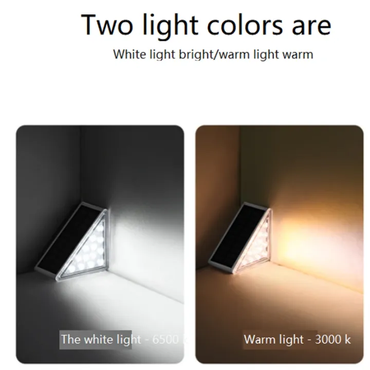 1PCS%20Solar%20Stair%20Light%20Outdoor%20Home%20No%20Wiring%20Rainproof,White%20light%20-%20Image%209