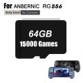 ANBERNIC RG556 Handheld Game Console Memory Card TF Card SD Card Game 64G 128G 256G 512G 70000 Games PS1 PSP GBC PS2 PSP. 