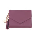 1Pc Short Tassel Wallet Women Fashion Purse Mini Coin Purse Female Money Pocket Small Card Holder Bag Girl Clutch Bag YULING. 