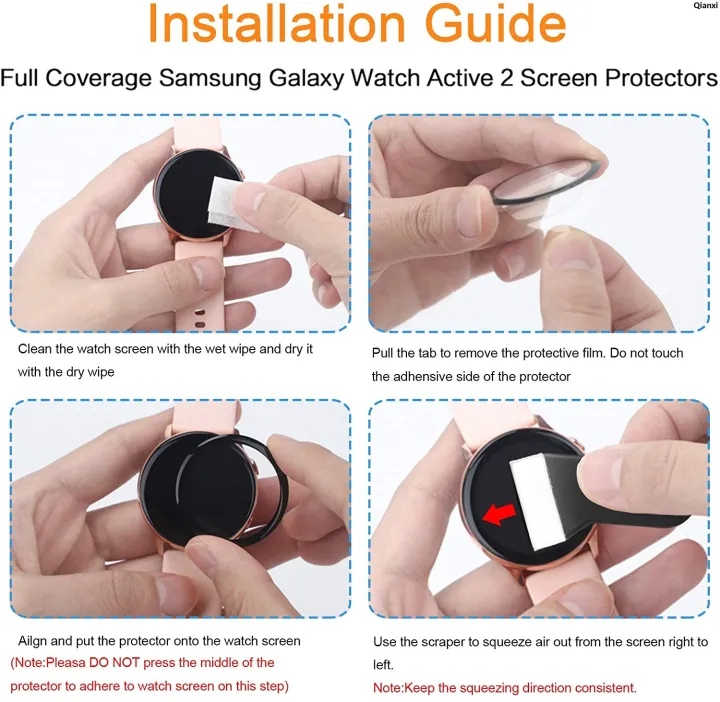 QianxiHot%20Selling%209H%20Premium%20Tempered%20Glass%20For%20Samsung%20Galaxy%20Watch%20Active%202%2040MM%2044MM%20Smart%20Watch%20Screen%20Protector%20Film%20Glass%20Accessories%20-%20Image%206