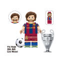 football Ronaldo Messi Compatible with lego building blocks Children birthday gift toys TV6506 Football TV7041-7050 Star Assembling Building Blocks Minifigures Children's Toys Bagged. 