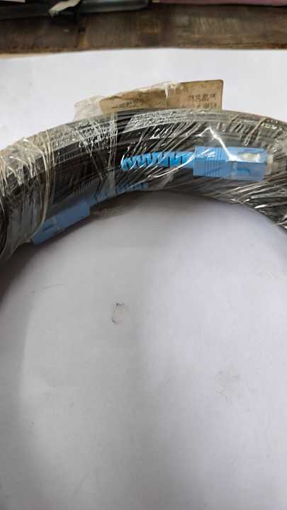 FIBER OPTIC DROP WIRE PATCH CABLE SC/UPC TO SC/UPC BLUE TO BLUE LENGTH 100 METER