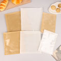 10Pcs Disposable Kraft Paper With Window Bread Packaging Bags Oil-proof Food Bag MIO Super Store. 