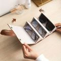 Gifting, display stand, travel folding, mirror case sun slot/3 pieces 1,4/5/6, glasses case hanging suitable for storage and. 