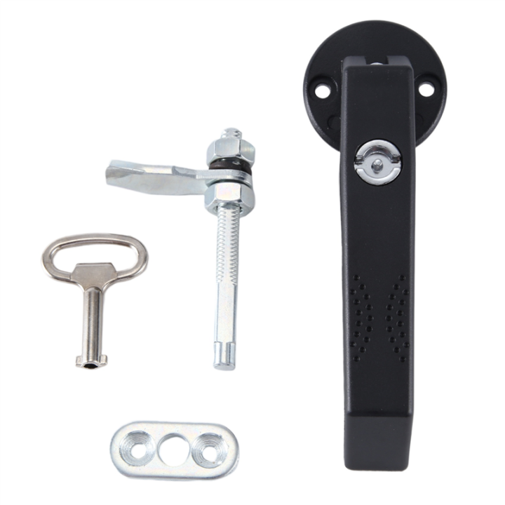 Can Rotate the Door Lock Kit L-Handle Lock for Thick Door Panel Latch ...