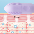 Difutagui 2025 NEW Silica Facial ice grid Soothing 12.5*7cm Two colors Facial Luxury ice hockey cleansing instrument Face ice massage cleansing. 